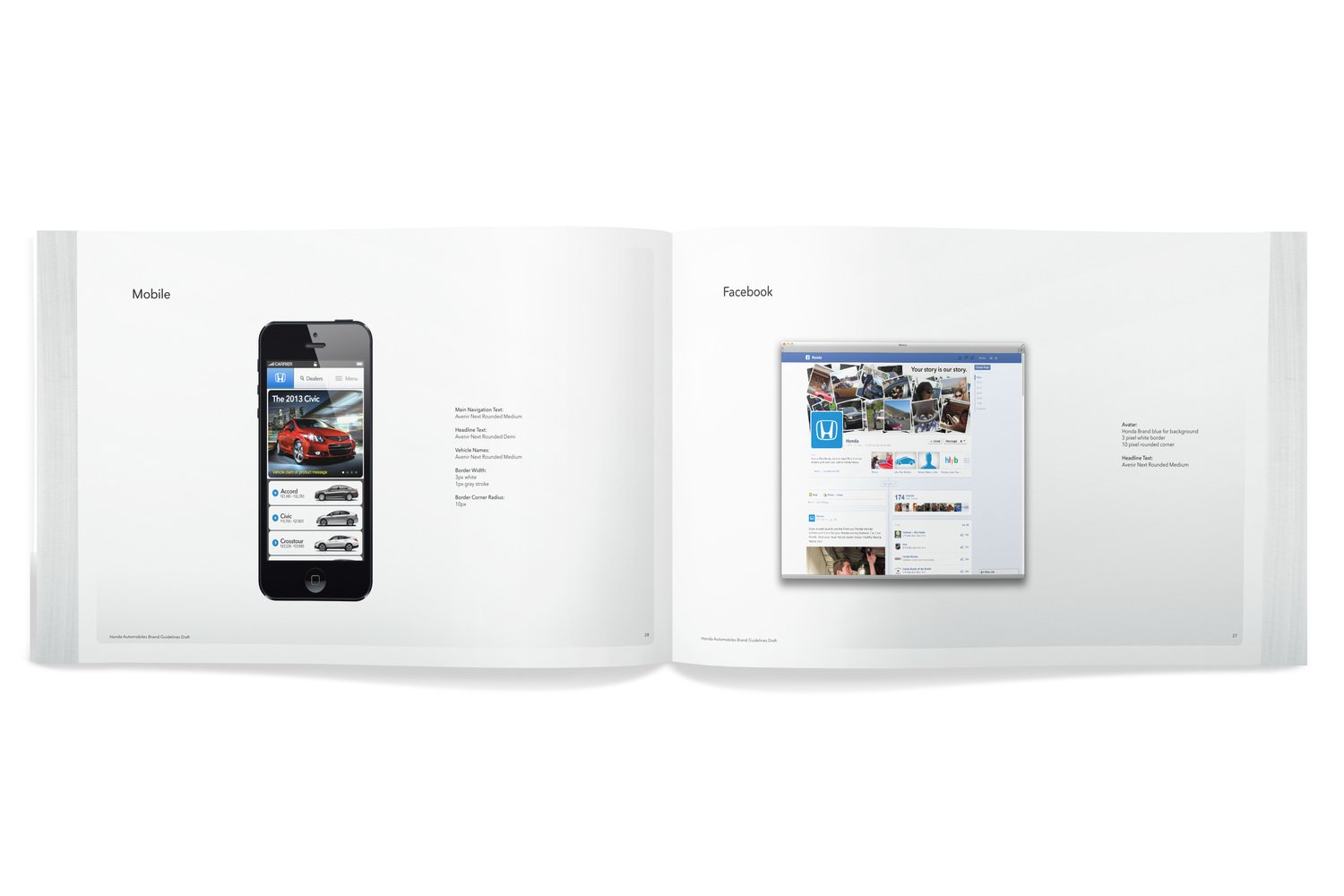  I directed internal and external resources to articulate that brand message with a flexible graphic system that is able to present a clear umbrella brand voice while still allowing the personalities of each vehicle to shine. 